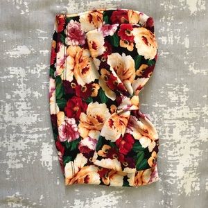 Floral crop top